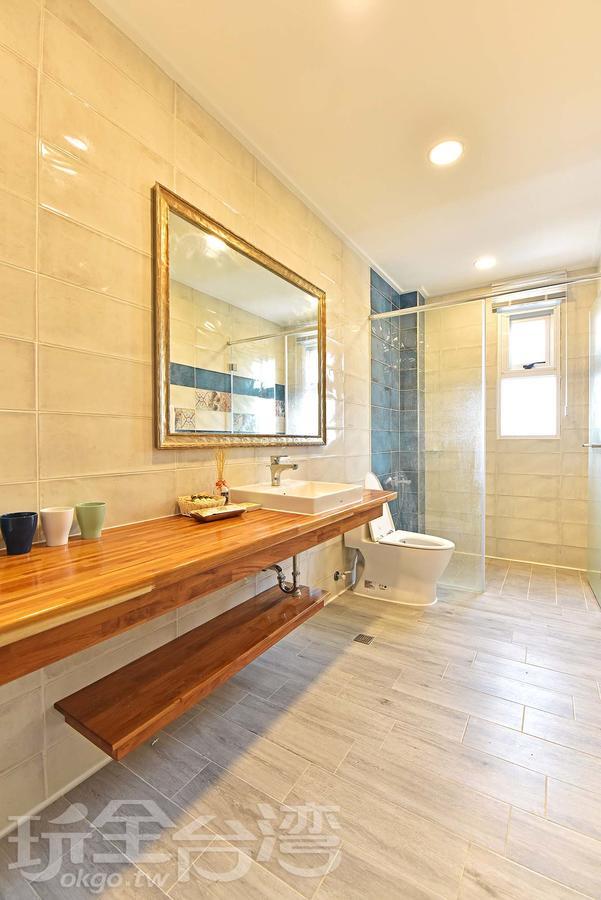 夏日澄藍the Charming Land Apartment Baisha Luaran gambar