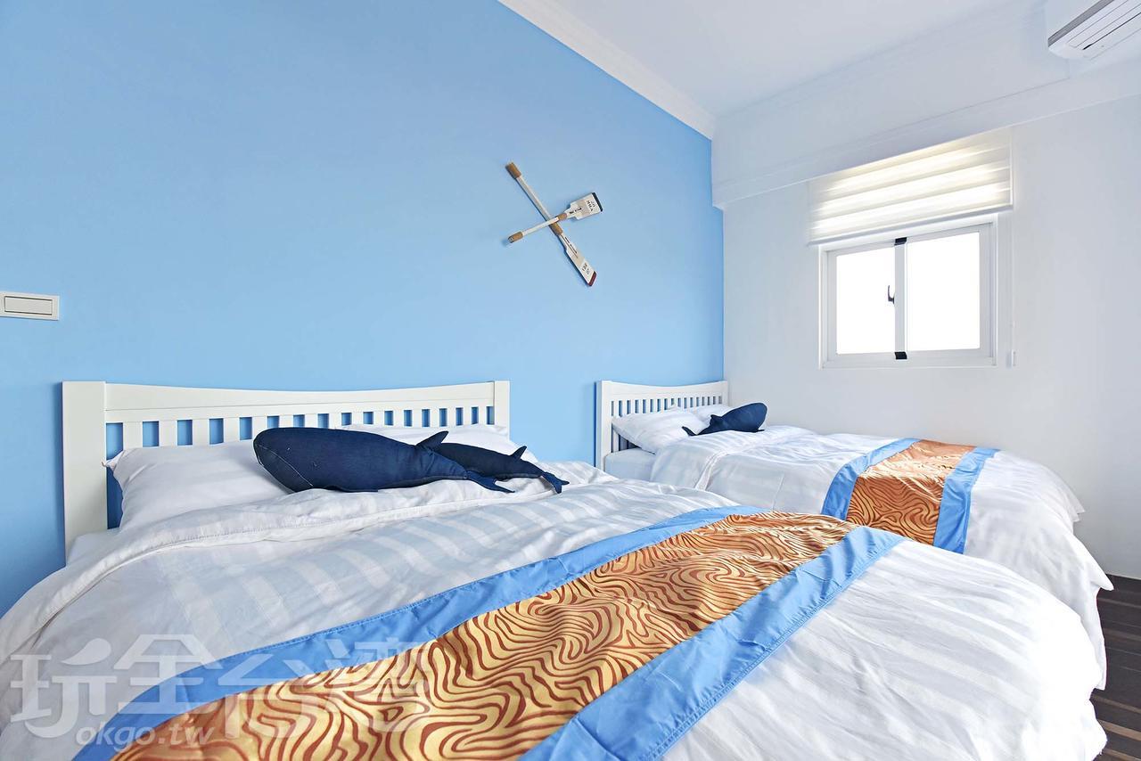 夏日澄藍the Charming Land Apartment Baisha Luaran gambar